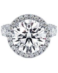 Lab Grown Diamonds - 14K 8.20 Ct. Tw. Lab-Grown Diamond Ring - Lyst