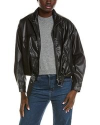 Marion - Balloon Hem Zip Up Jacket - Lyst