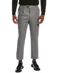 Brunello Cucinelli - Leisure Fit Wool Pant - Lyst