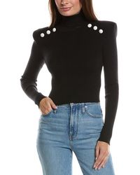 L'Agence - Colette Crop Turtleneck - Lyst