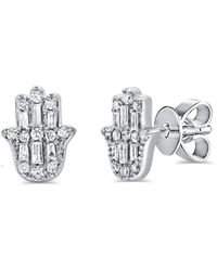 Sabrina Designs - 14K 0.15 Ct. Tw. Diamond Stud Earrings - Lyst
