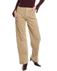 Mother - The Dodger Sneak Taos Taupe Straight Leg Jean - Lyst