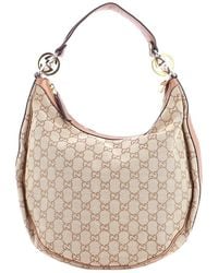 Gucci - Gg Canvas Twins Hobo Medium (Authentic Pre-Loved) - Lyst