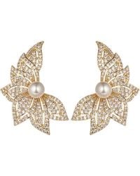 Eye Candy LA - Cz Mia Statement Earrings - Lyst