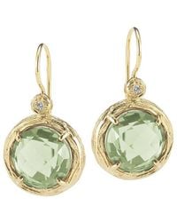 Reiss - Color Collection 14K 2.78 Ct. Tw. Diamond & Amethyst Earrings - Lyst