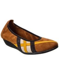Arche - Onyter Suede Flat - Lyst