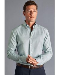 Charles Tyrwhitt - Non-iron Button-down Check Slim Fit Shirt - Lyst