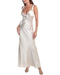 Issue New York - Sleeveless Solid Maxi Dress - Lyst