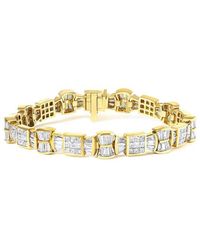 Haus of Brilliance - 14K 9.90 Ct. Tw. Diamond Link Bracelet - Lyst