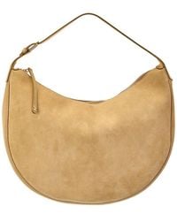Celine - Lulu Large Suede Hobo Bag - Lyst