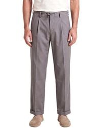 Ron Tomson - Pleated Wide Leg Trouser - Lyst