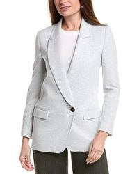 Brunello Cucinelli - Jersey Silk-blend Blazer - Lyst