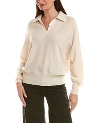 InCashmere - 100% Cashmere Oversize Polo Sweater - Lyst