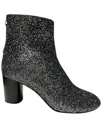 Isabel Marant - Ritza Glitter-Coated Bootie (Authentic Pre-Loved) - Lyst