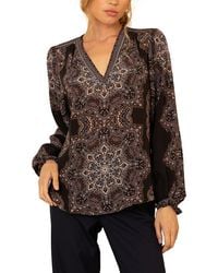 Hale Bob - Layne Silk Top - Lyst