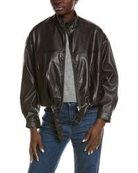 Marion - Balloon Hem Zip Up Jacket - Lyst