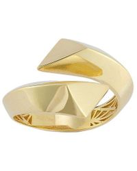 Ember Fine Jewelry - 14k Knife Edged Bypass Ring - Lyst