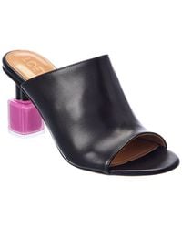 Loewe - Nail Polish Leather Sandal - Lyst