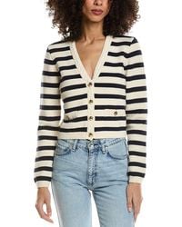 FRAME - Frame The Harbor Cardigan - Lyst