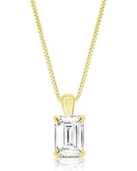 Amairah - 14K 2.00 Ct. Tw. Lab-Grown Diamond Solitaire Pendant Necklace - Lyst