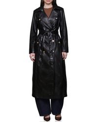 Avec Les Filles - Double Breasted Trench Coat - Lyst