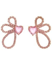 Eye Candy LA - Heather Statement Cz Drop Earrings - Lyst