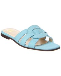 M by Bruno Magli - Alessia Linen Sandal - Lyst