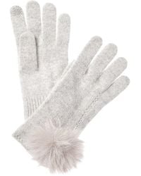 Hannah Rose - Scallop Cashmere Gloves - Lyst
