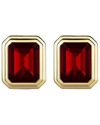 Kai Fine Jewelry - 14K 5.00 Ct. Tw. Garnet Stud Earrings - Lyst