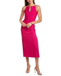 Elliatt - Naomi High Neck Midi Dress - Lyst