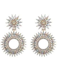 Eye Candy LA - Spike Loop Earrings - Lyst