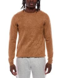 Autumn Cashmere - Brushed 100% Cashmere Crewneck Sweater - Lyst