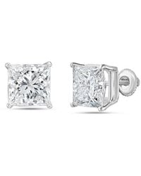Diana M. Jewels - Diana M. 14K 10.00 Ct. Tw. Lab-Grown Diamond Earrings - Lyst