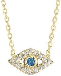 Glaze Jewelry - 14k Over Silver Necklace - Lyst