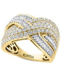 Effy Fine Jewelry - 14K 1.35 Ct. Tw. Diamond Ring - Lyst
