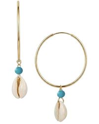 Liv Oliver - 18K Plated 0.70 Ct. Tw. Earrings - Lyst