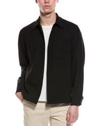 Theory - Wool-Blend Overshirt - Lyst