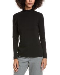 Lafayette 148 New York - Mock Neck Top - Lyst