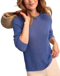 J.McLaughlin - Napeague Linen-Blend Sweater - Lyst