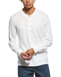 Rag & Bone - Henley Shirt - Lyst