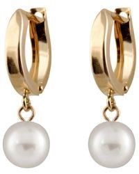 Masako Pearls - 14k 6-7mm Akoya Pearl Earrings - Lyst
