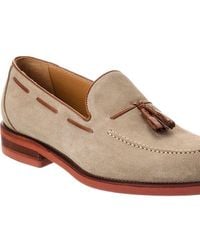 Johnston & Murphy - Ashford Tassel Slip-on Suede Loafer - Lyst