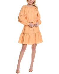 Kobi Halperin - Meadow Linen-blend Peasant Dress - Lyst