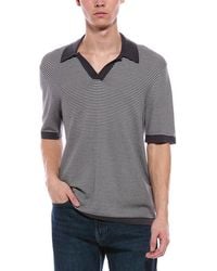 Rag & Bone - Harvey Knit Polo Shirt - Lyst