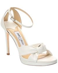 Jimmy Choo - Rosie 100 Leather Sandal - Lyst