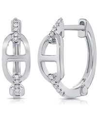 Sabrina Designs - 14k 0.05 Ct. Tw. Diamond Huggie Earrings - Lyst