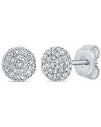 Sabrina Designs - 14k 0.33 Ct. Tw. Diamond Disc Earrings - Lyst