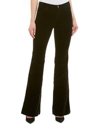 J Brand Maria Black Flare Leg