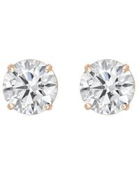 Diana M. Jewels - Diana M. 14K 2.00 Ct. Tw. Lab-Grown Diamond Earrings - Lyst