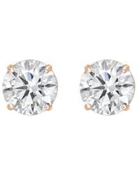 Diana M. Jewels - Diana M. 14K 2.00 Ct. Tw. Lab-Grown Diamond Earrings - Lyst